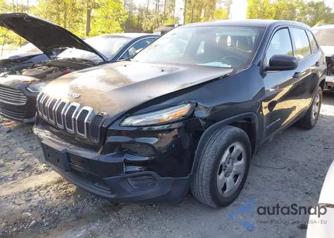 2015 Jeep Cherokee Sport из США, поврежденный, VIN 1C4PJLAB3FW579150